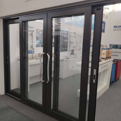 12mm Aluminium Office Tempered Glass Sliding Door Price